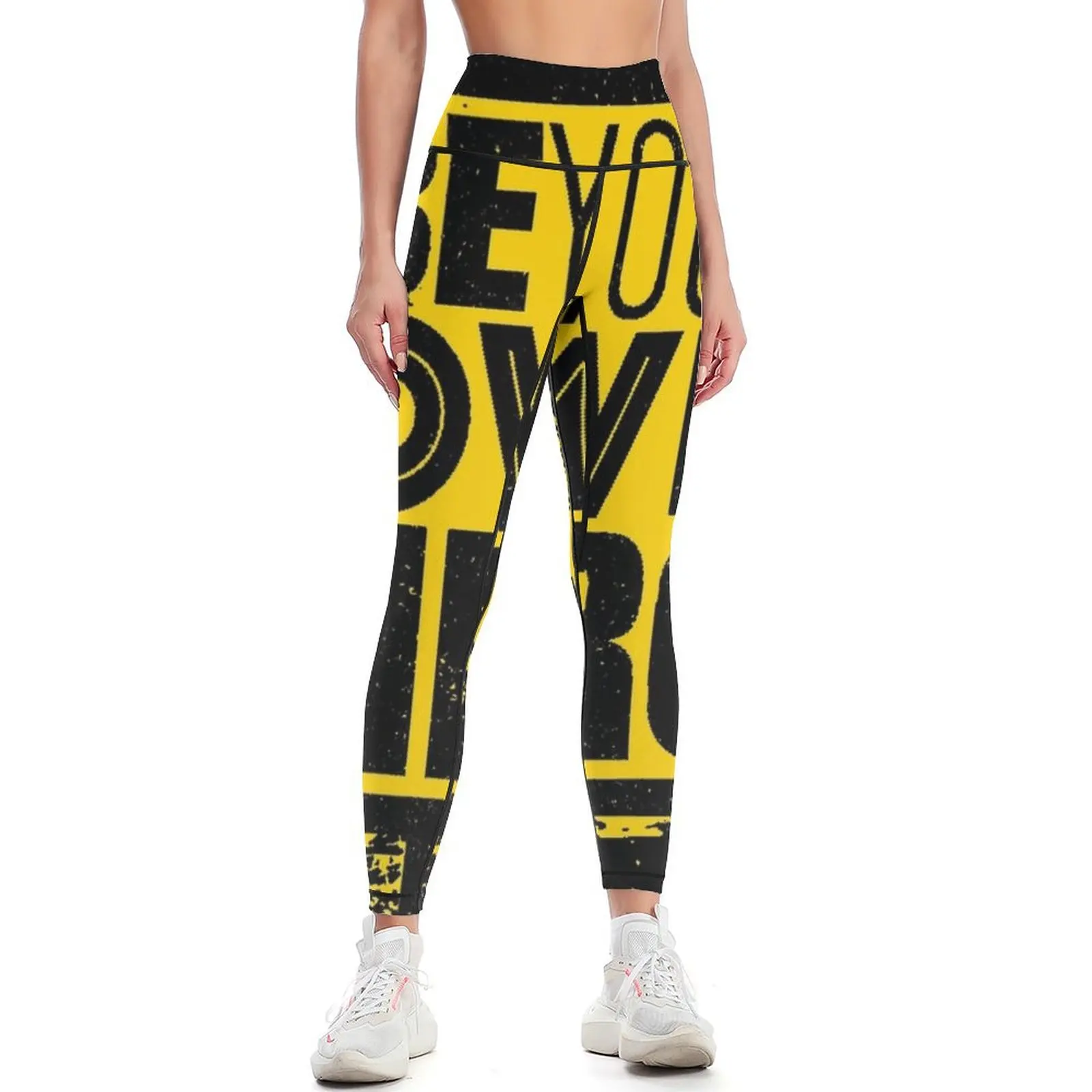 Be Your Own Hero - Gym Workout - Sports and Fitness Motivation Leggings workout clothes for Women sports Womens Leggings