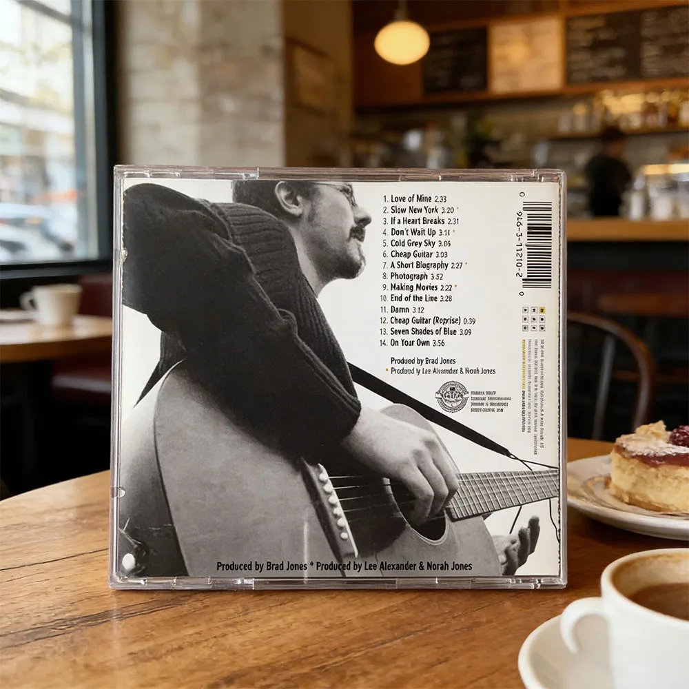 

CD This Is The Album "Slow New York" (released in 2006) By American Singer-songwriter Richard Julian The Back Cover Featuring