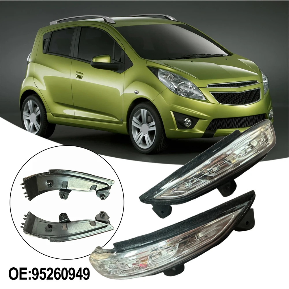 Car Mirror Steering Side Light Signal 95260949 For Chevrolet For Spark 2011-2017 Left/Right Turn Signal Indicator Lamp