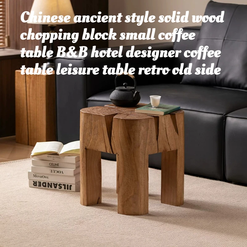 

Wood Low Coffee Table Small Nordic Vintage Corner Coffee Table Brown Modern Mesa De Centro Sala Small Apartment Furniture
