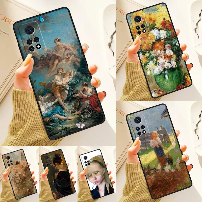 Ceiling at Versaille Renaissance Painting Case For Samsung Galaxy S24 Plus S23 S20 S21FE Lite S22 Ultra Note 20 S10 Phone Coque