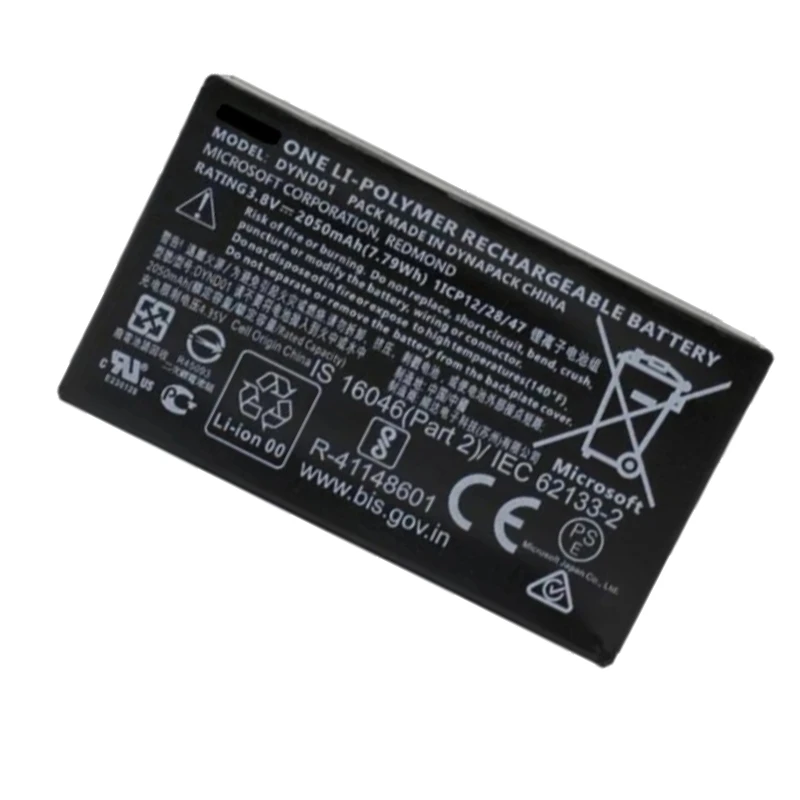 2050 мАч 3,8 В для Microsoft XBOX Elite 2 Series 1797 2050 мАч 3,8 В Высококачественный аккумулятор Новый аккумулятор DYND01 2050 мАч 3,8 В