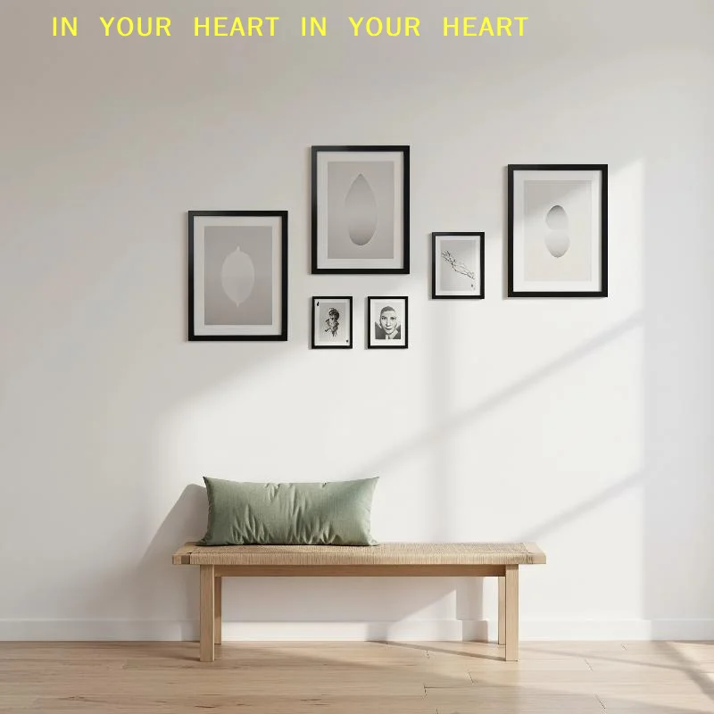 【X】Magnetic Wall Frame Self-Adhesive Removable Peel and Stick for Photos Notes Home Office Wall Art Decor
