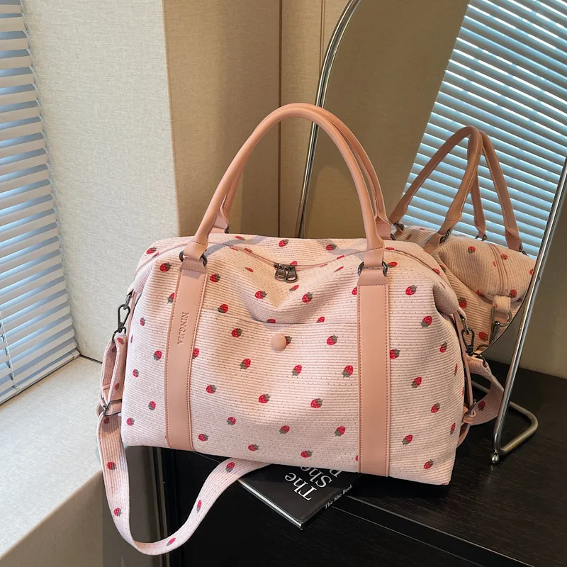 

Вместительная расширяемая сумка-тележка через плечо для путешествий, идеально подходит для коротких деловых поездок и занятий фитнесом