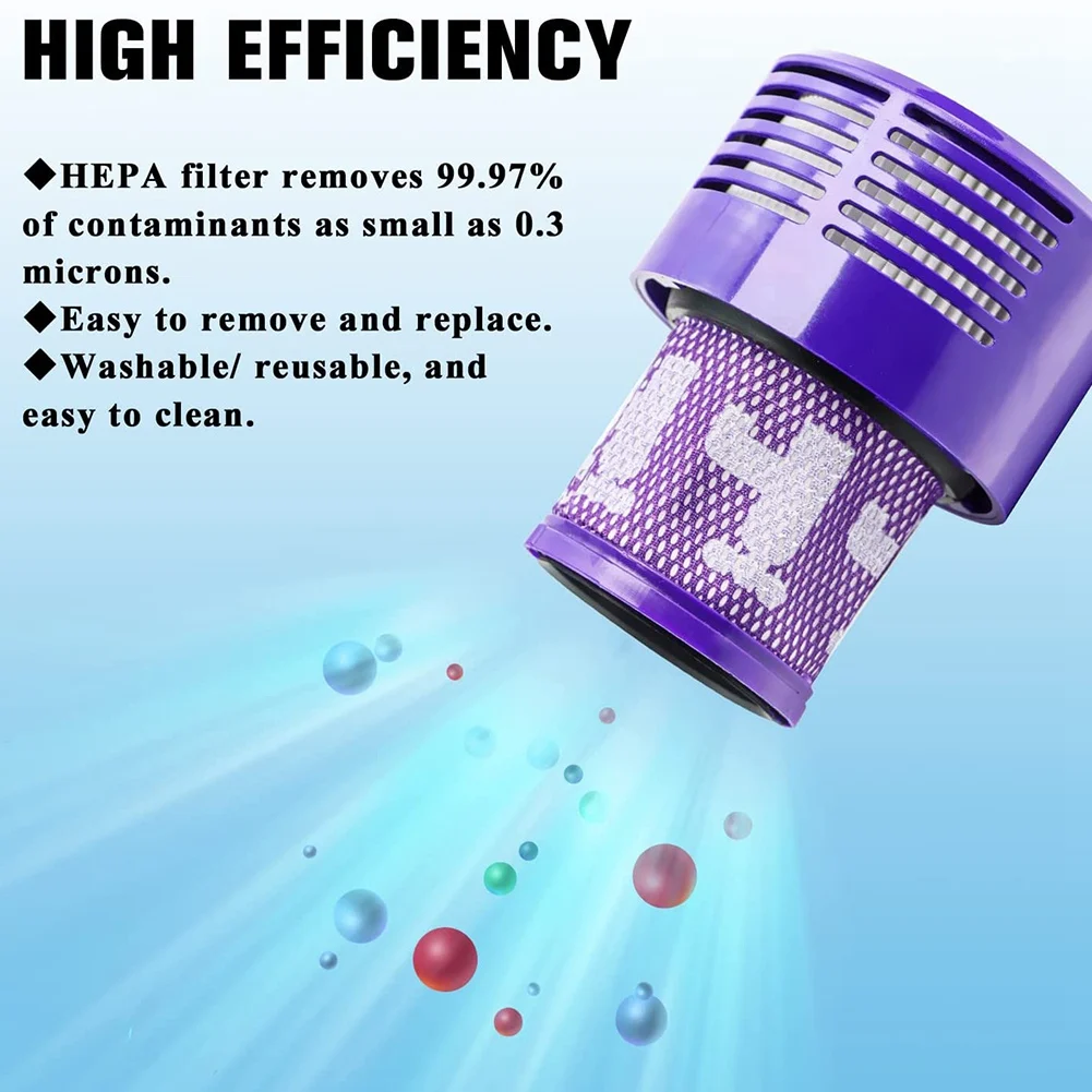 

A010 Replacement Parts HEPA Filter For Dyson V10 Vacuum Cleaner Accessories, Compared To Part 969082-01