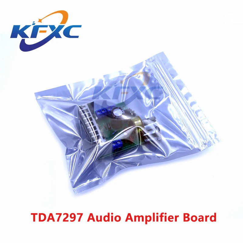 1pcs TDA7297 Audio Amplifier Board Module Dual-Channel Parts For DIY Kit Dual-Channel 15W+15W Digital Amplifier DC 9-15V
