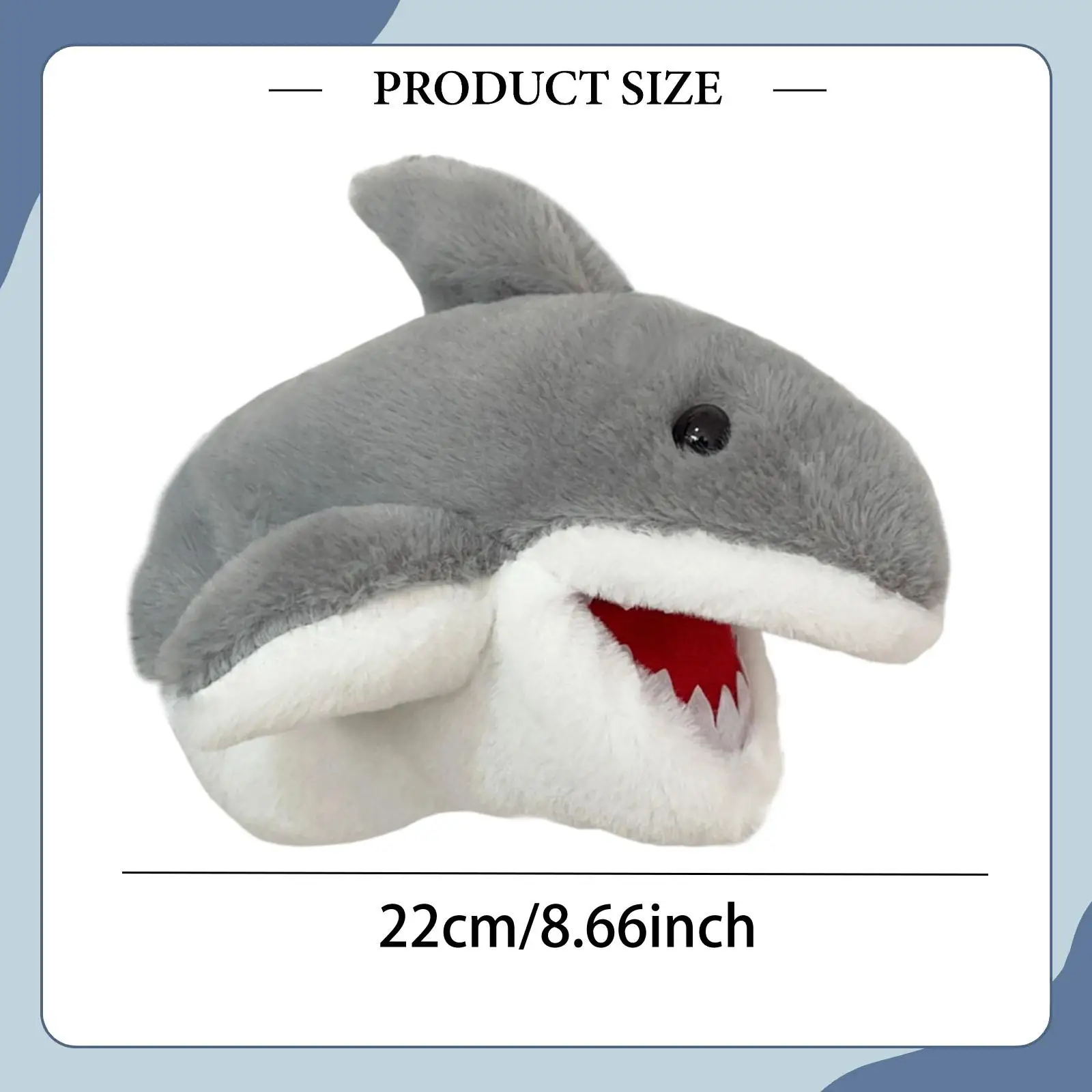 Kids Hand Puppet Puppetshark Animal Glove Toy,Plush Toy for Storytelling Kids Imaginative Play
