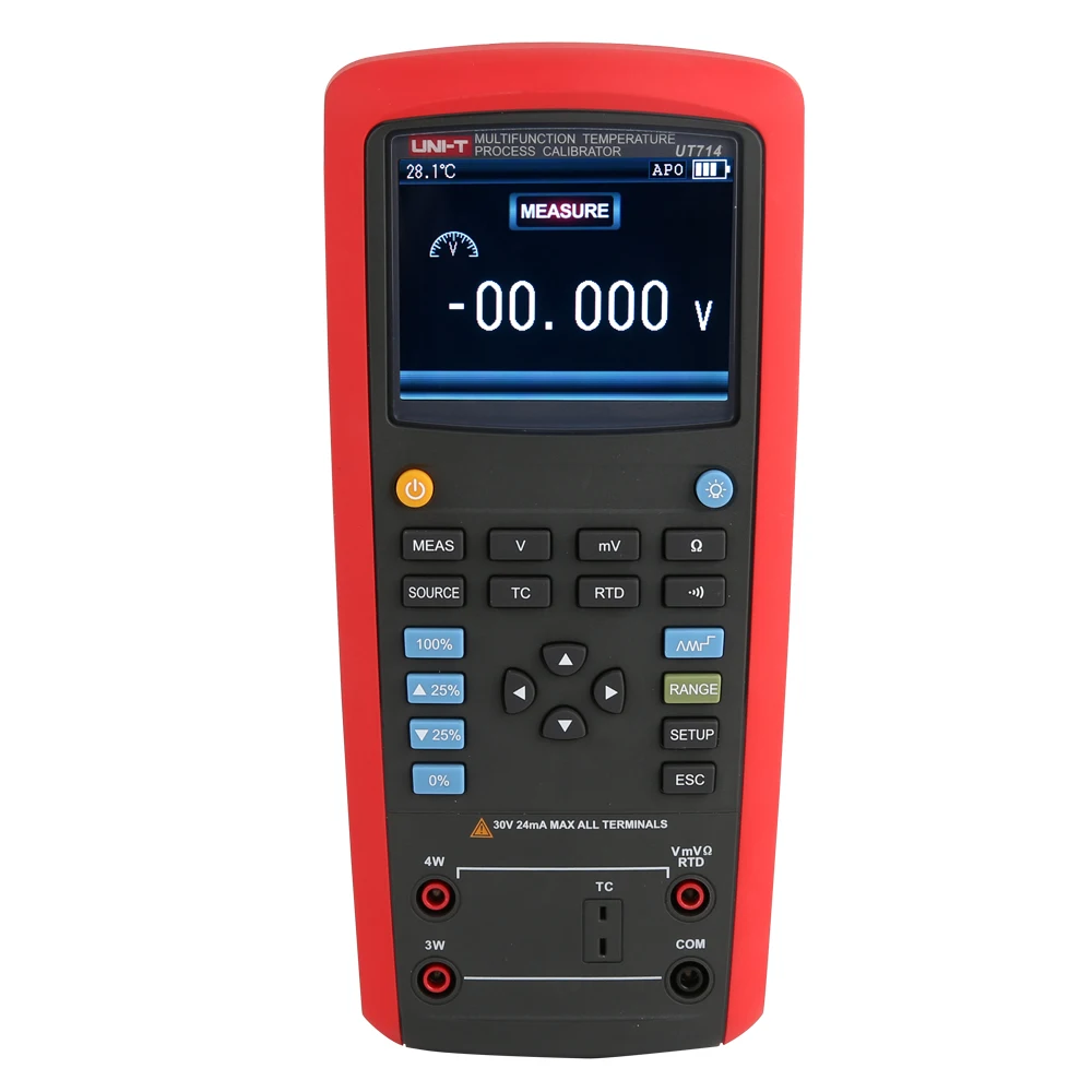 UNI-T UT714 Multifunction Temperature Process Calibrator High performance, high precision, handheld Temperature calibrator