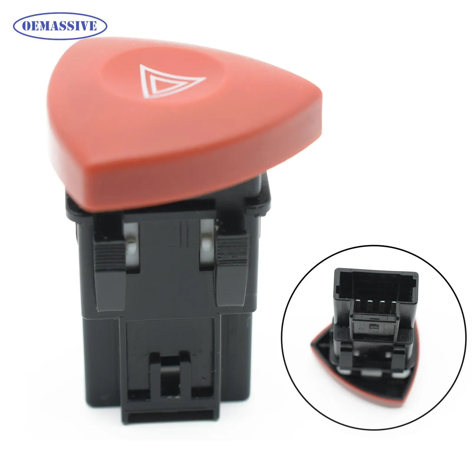 OEMASSIVE Emergency Hazard Warning Light Switch Button For Renault Master Laguna Trafic II Escape Opel Vauxhall Movano Vivaro