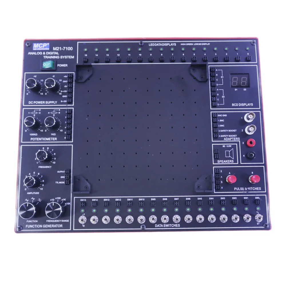 M21-7100 DIGITAL-ANALOG TRAINING SYSTEM Trainer