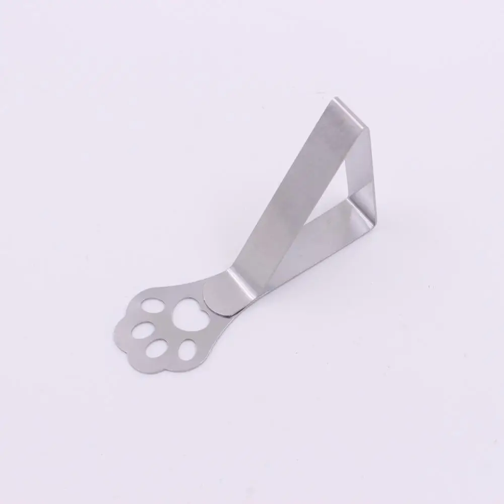 Adjustable Tablecloth Clamps Stainless Steel Clips For Dining Table Cover Anti Slip Holder Kitchen Wedding Party