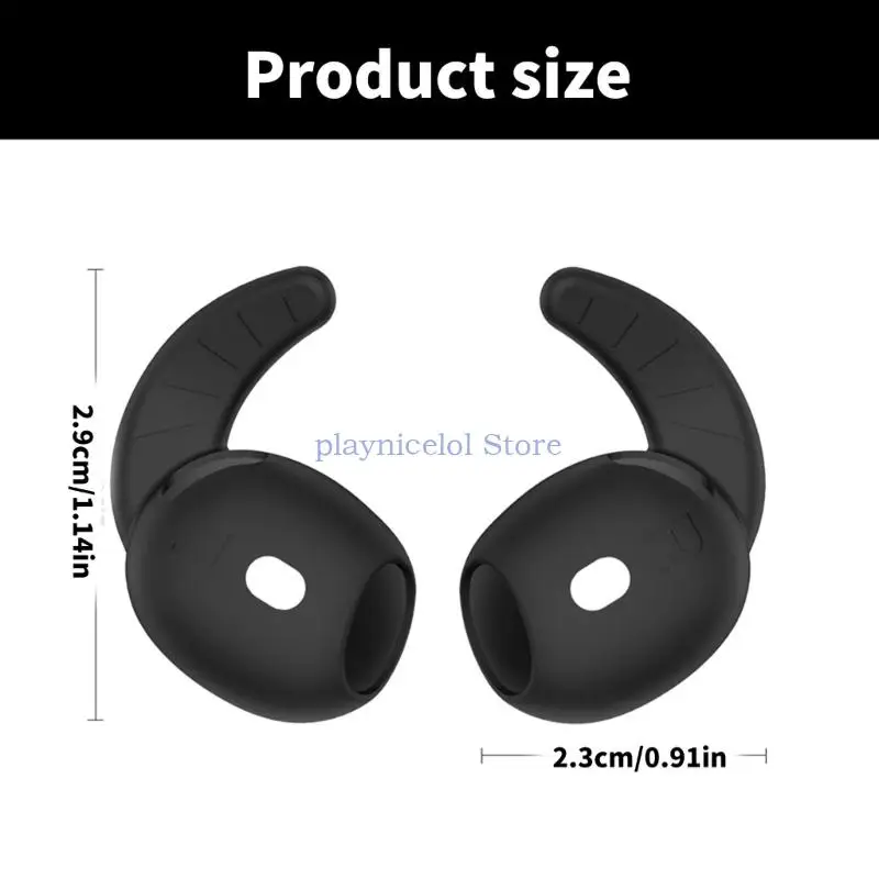 Гибкие эргономичные насадки для наушников, защитные чехлы для наушников, повышающие стабильность звука, подходят для наушников 4