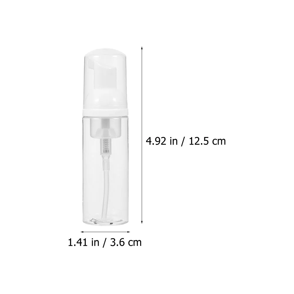 

12 Pcs Foam Bottle Pump Dispenser Shower Clear Bottles with Soap Travel Foaming Shampoo