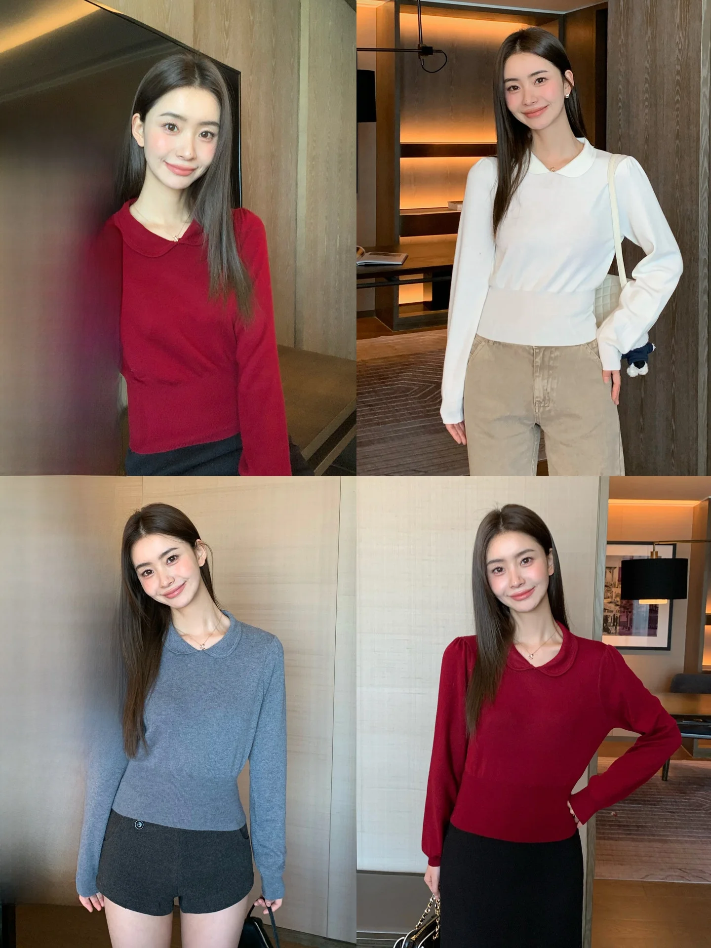 

Вязаный свитер Buleng для женщин, модный дизайн, воротник-стойка, осенне-зимний топ, облегающий длинный свитер-футболка