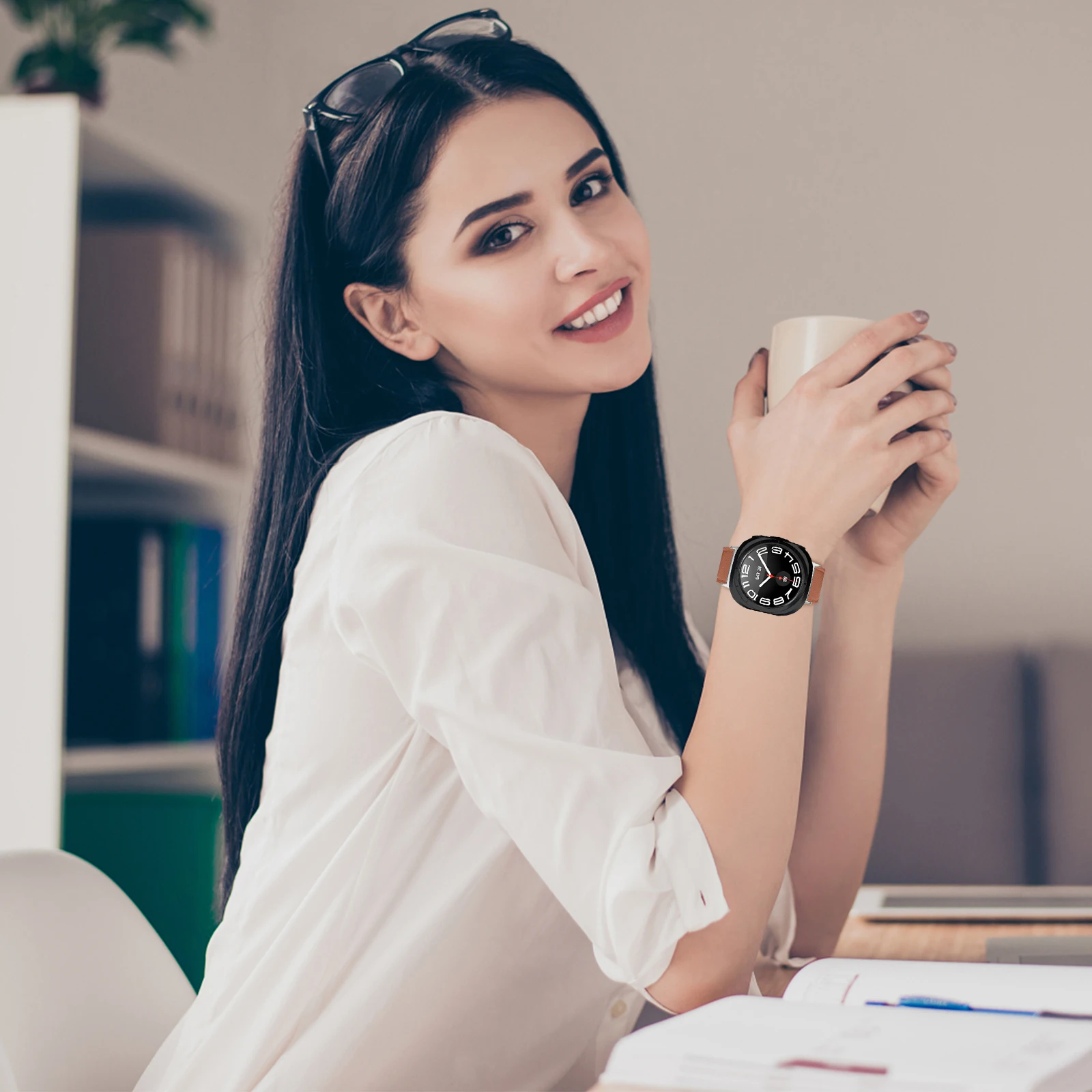 Для Samsung Galaxy Watch Ultra 47 мм браслет кожаный ремешок для часов ULTRA7 47 мм без зазоров браслет сменные аксессуары