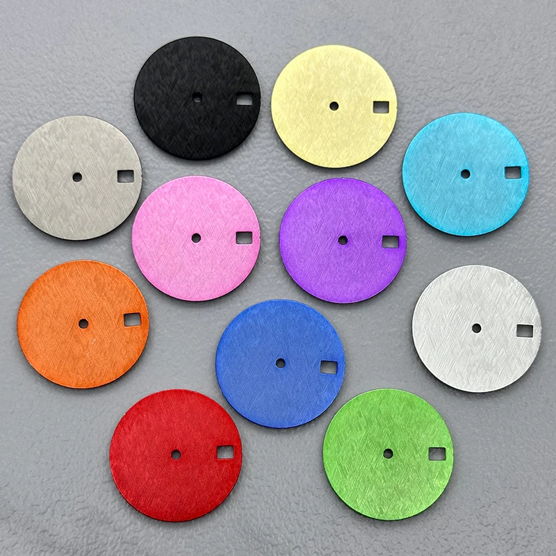 

Watch Dial 28.5mm Watch Dial Fit for NH35 NH36 4R35 4R36 7S26 Movement 3.0/3.8/4.1 Oclock Mechanical Watch Dial Replace Parts