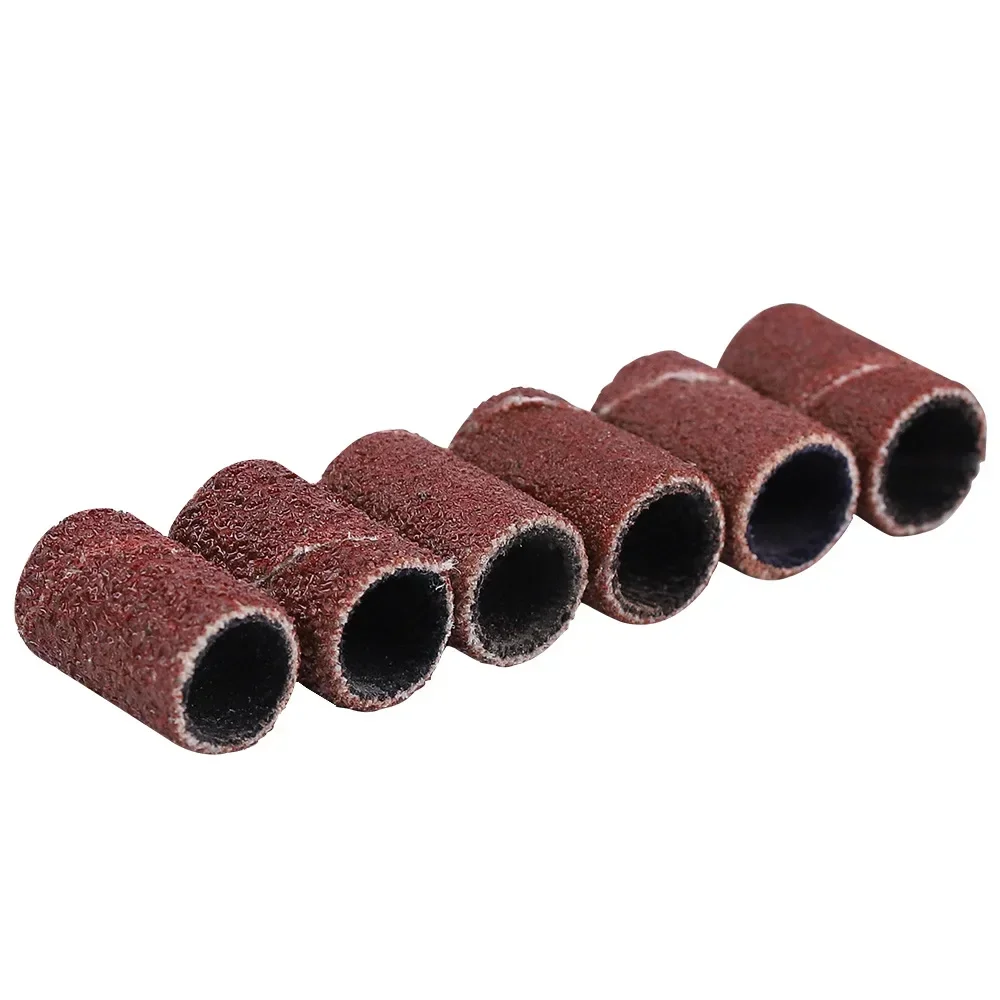 Diamond Rotate elektrische nagelboren, 6 stks/set schuurpapier, pedicure manicure reinigingsschuurmachine, nagelriemsnijder