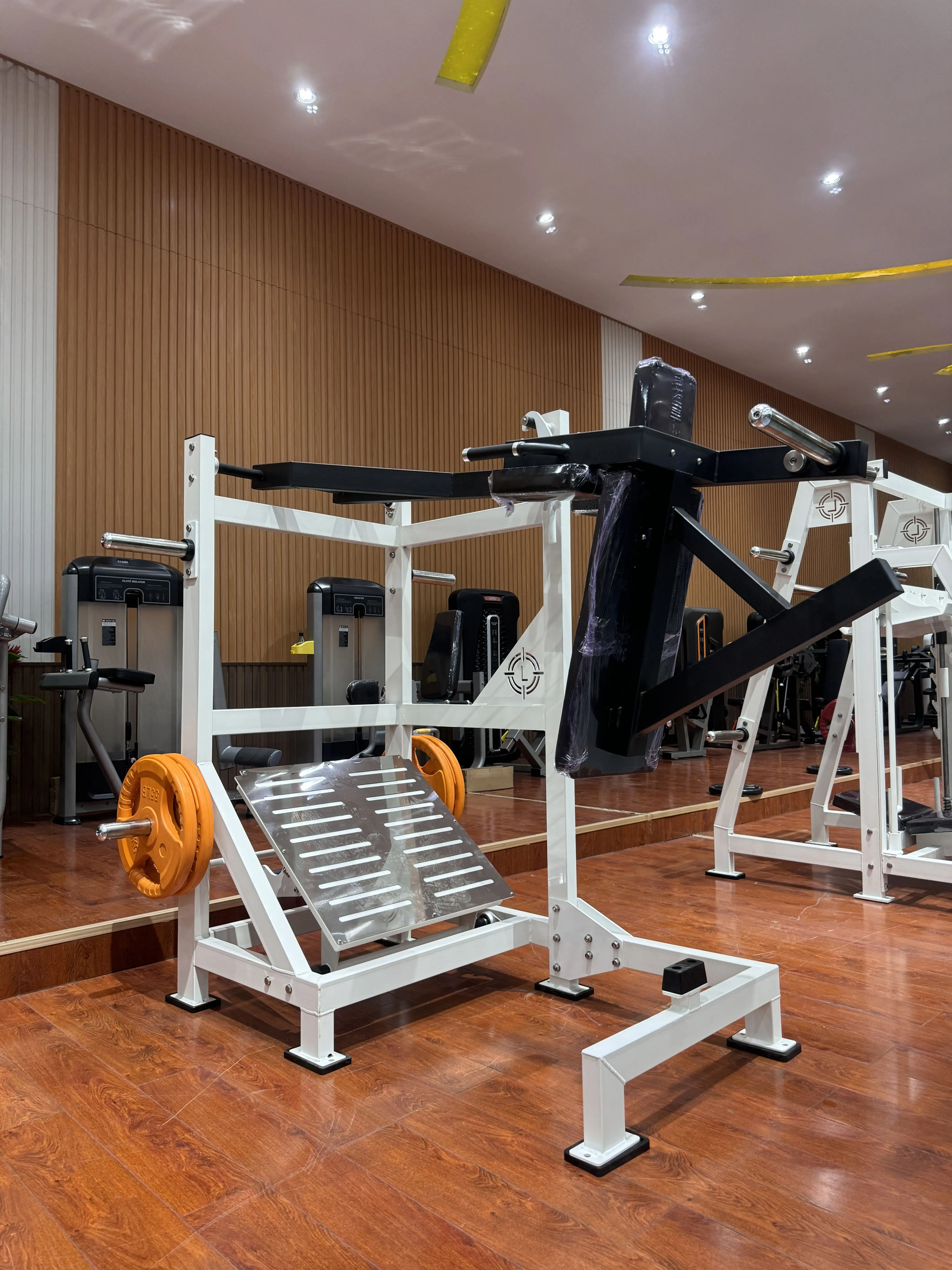 الاستخدام التجاري الأرضي للياقة البدنية معدات الصالة الرياضية اللياقة البدنية تدريب القوة Kettlebell القرفصاء المدرب للبيع