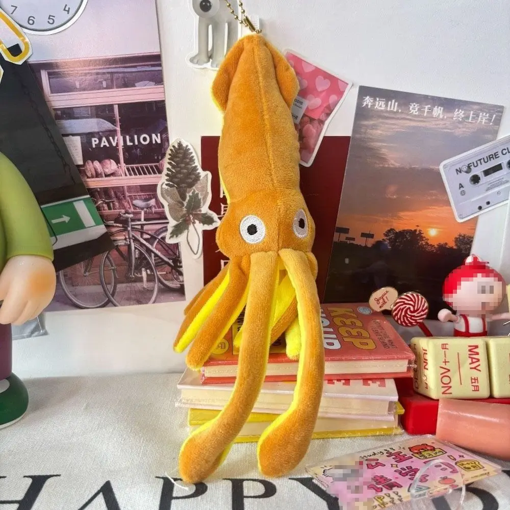 New Cute Octopus Plush Toy Cartoon Healing Squid Dolls Ocean Series Bag Charming Birthday Gifts