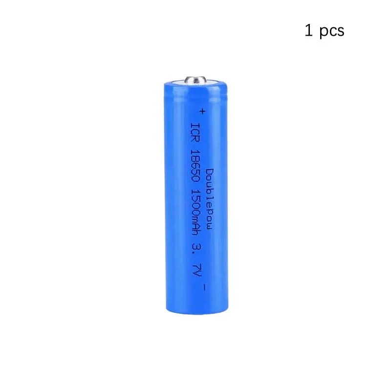 1-10PCS 18650 3,7V wiederaufladbare Lithium-Batterie mit 1500mAh, geeignet für Rasierer, Lautsprecher, Massagegerät, Spray, Schönheitsinstrument, Maus