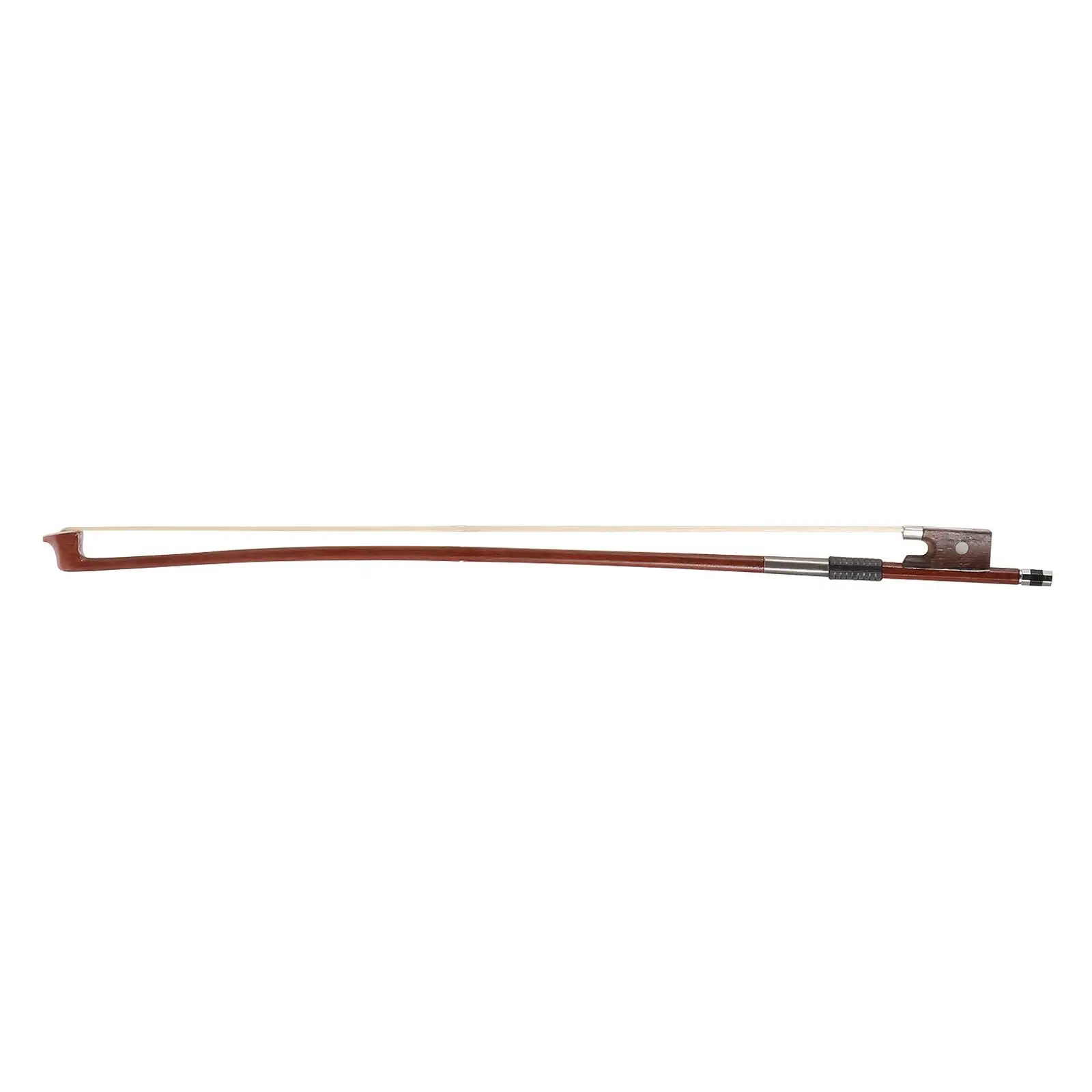 

1/8 Size Child Horse Hair Practice Bow Brown Color for Kids Musical Instrument Accessories Red Sandalwood Beginner Violin Bow