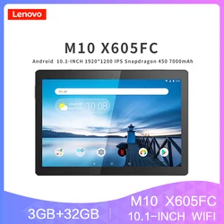 NEW Original Sealed Or Global Firmware Lenovo Tab M10 X605FC WIFI 10.1-iNCH High Definition IPS Screen Snapdragon 3G 32G Tablet