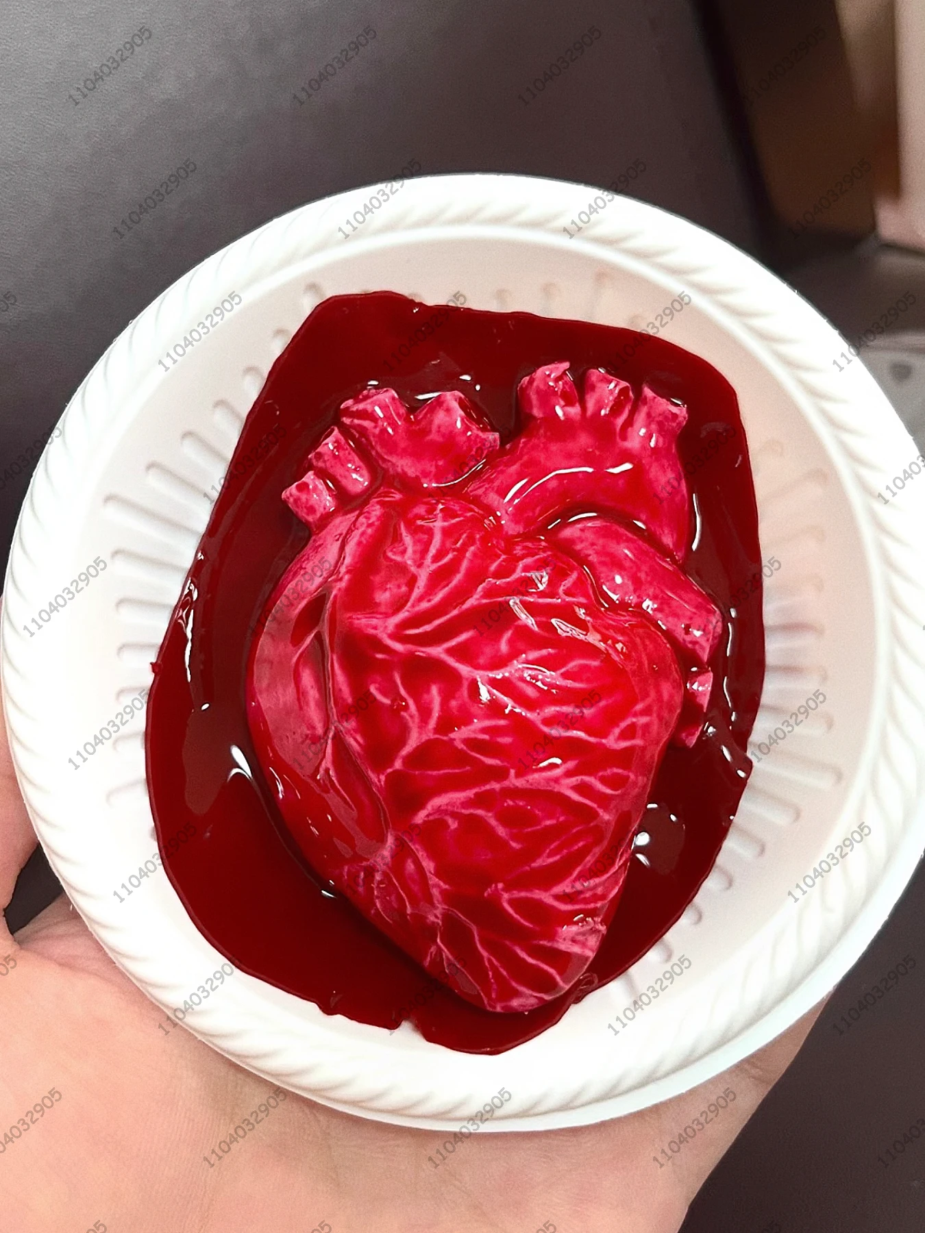 Gros coeur Taba orgue Squishy stimulé coeur humain Squishy Mochi jouet presser jouet main Relax jouet cadeau