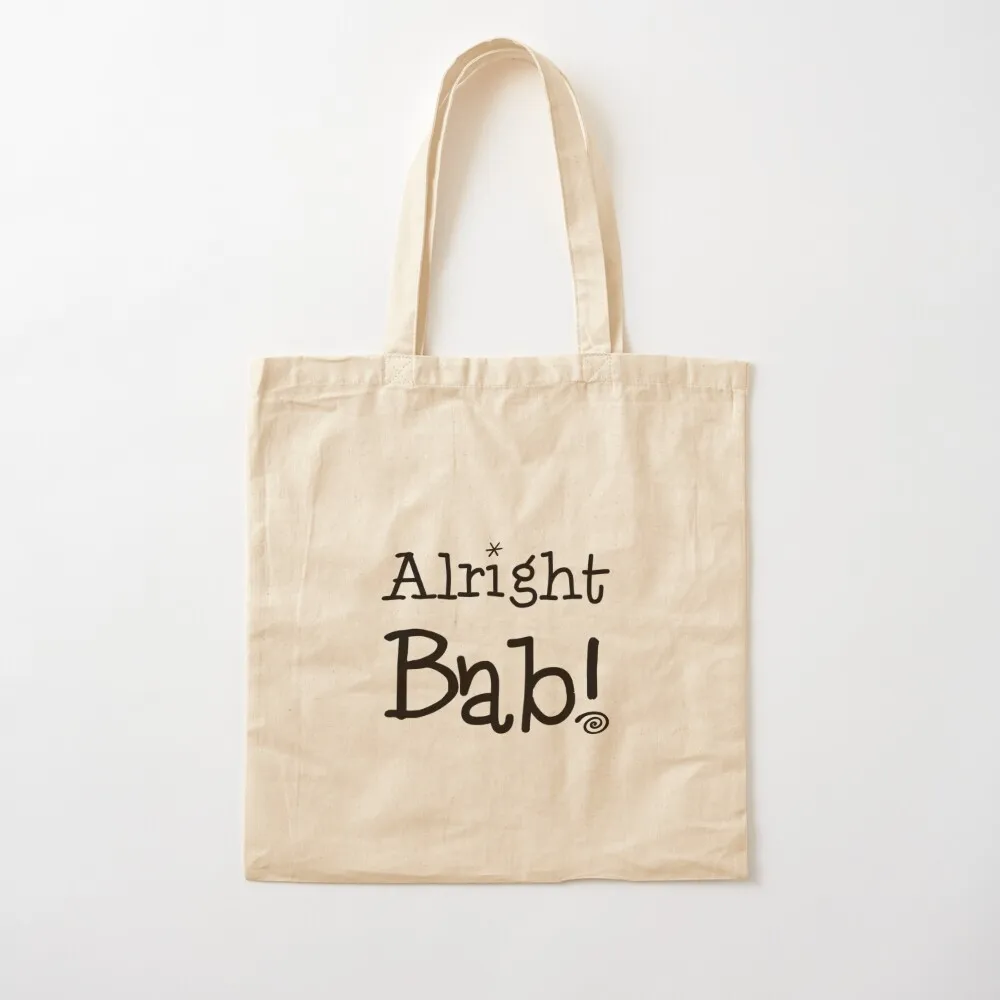 

Alright Bab! The Original Tote Bag foldable reusable bag Canvas shoulder bag handbag