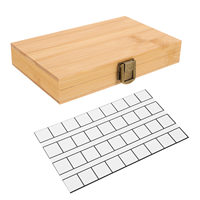 36 Slots Watercolor Pigment Holder Paint Box Mixing Painting Tray Palette Supplies Color Mixing Plate Solid Paint Case Kids