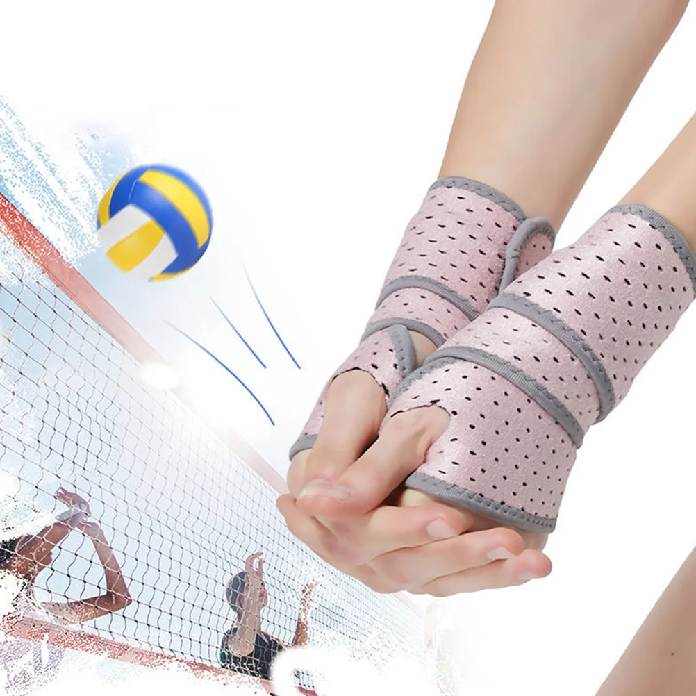 

Volleyball Arm Guards Protection H Braces Nylon Lightweight Elastic Thumbhole Design Adjustable Brace For Women