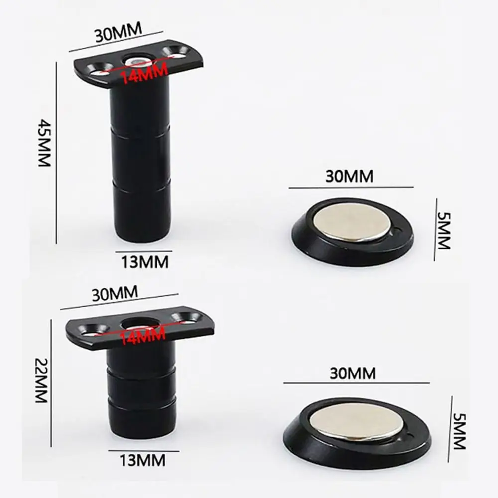 

1 шт. дверные упоры, сверхмощный дверной держатель, магнитный невидимый дверной стопор, скрытая фурнитура для дверного упора из нержавеющей стали