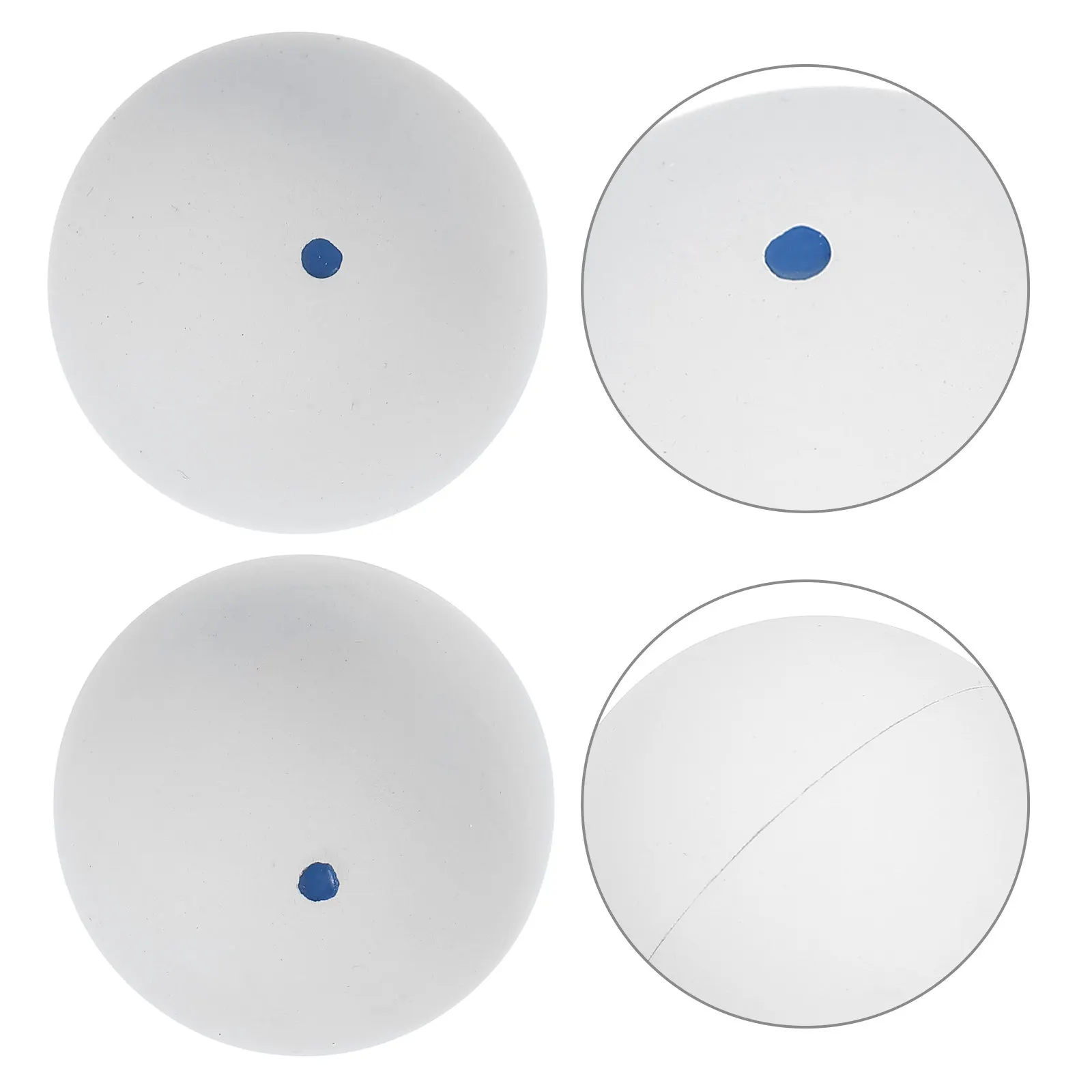 

2Pcs Training Squash Ball Rubber Single Dot Bounce for Precision Control Reaction Speed Indoor Outdoor Practice Sports