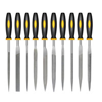 10 Piece Needle File Set For Jewelers Wood Carving Craft Metal Glass Stone Woodworking Tools Job Tools Wood Tools