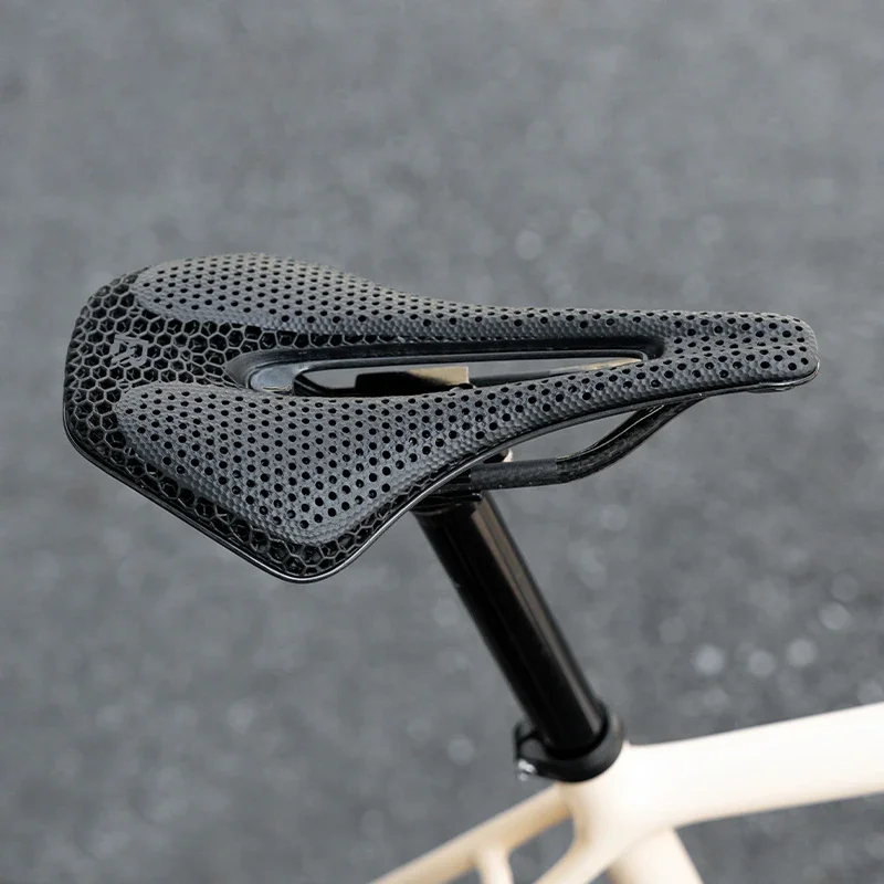 3D Printed Bike Carbon Saddle Bicycle Seat Cushion Ultralight Road MTB Mountain Bike Seat Saddle Bicycle Accessories