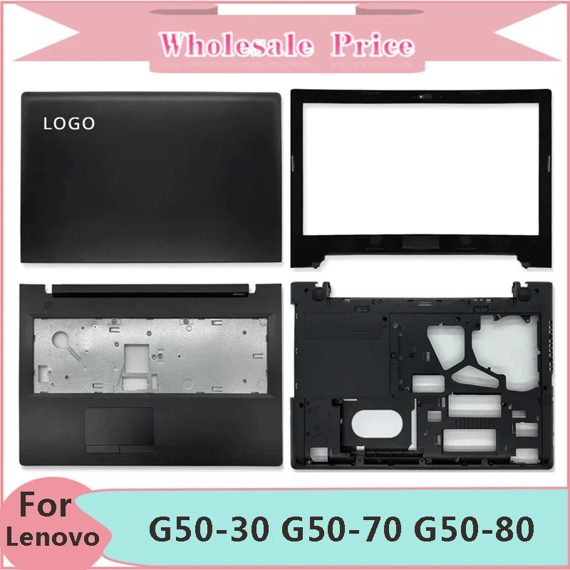 

New For Lenovo G50 G50-30 G50-70 G50-80 Z50 Z50-30 Laptop LCD Back Cover Front Bezel Upper Palmrest Bottom Case Keyboard Hinges