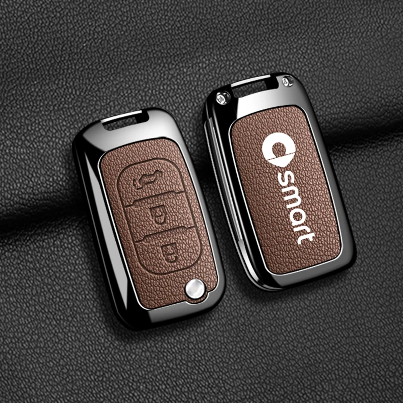 Funda para llave de coche, funda para bolsa, accesorio de estilo para Mercedes Benz Smart Fortwo 453 Forfour 2015 2016 2017 CWTWB1G767 TWB1G767