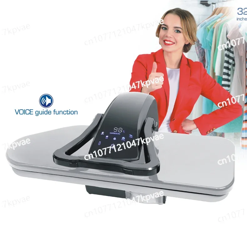 New Design SY8810D Digital Fabric Steam Press Iron with Touch LED Screen with Voice Guide Steam Board Ironing Machine