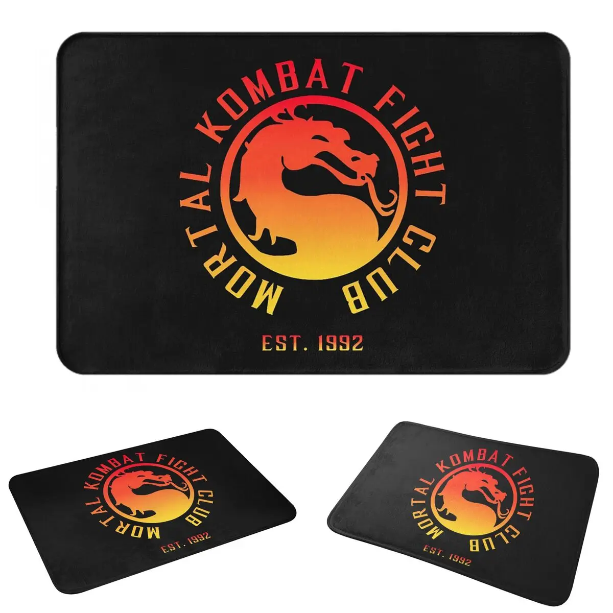 Mortal Kombat Doormat Durable Carpet Rug Kitchen Entrance Home Floor Mat for Bedroom Footpad Mats