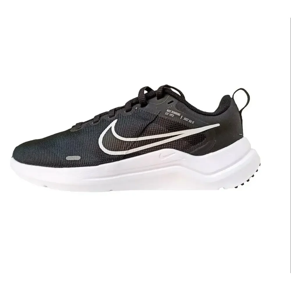 NIKE DOWNSHIFTER 12 W Black/White Sneakers Running Shoes Men Women Retros