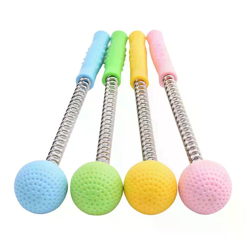 /ACR/Manual Massage Hammer Stick Ball Body Massager Spring Elastic Knock Shoulder Arm Leg Hip Waist Whole Massage Tool