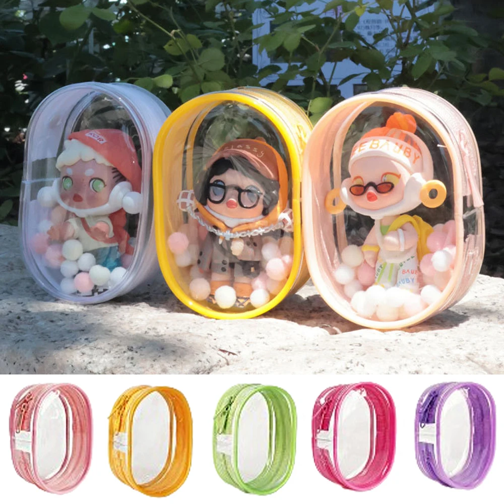 

Jewelry Storage Box Transparent Storage Bag Mystery Box Keychain Bag Storage Box Thickened Wallet Cute Doll Display Out Bag