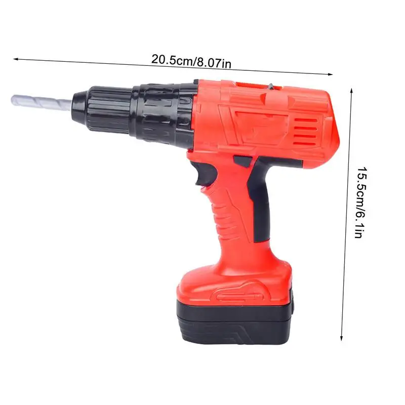 Pretend Play Drill Pretend Play Drill Toy For Kids Kids Tool Drill Kid Tool Outside Construction Toddler Electric Drill With