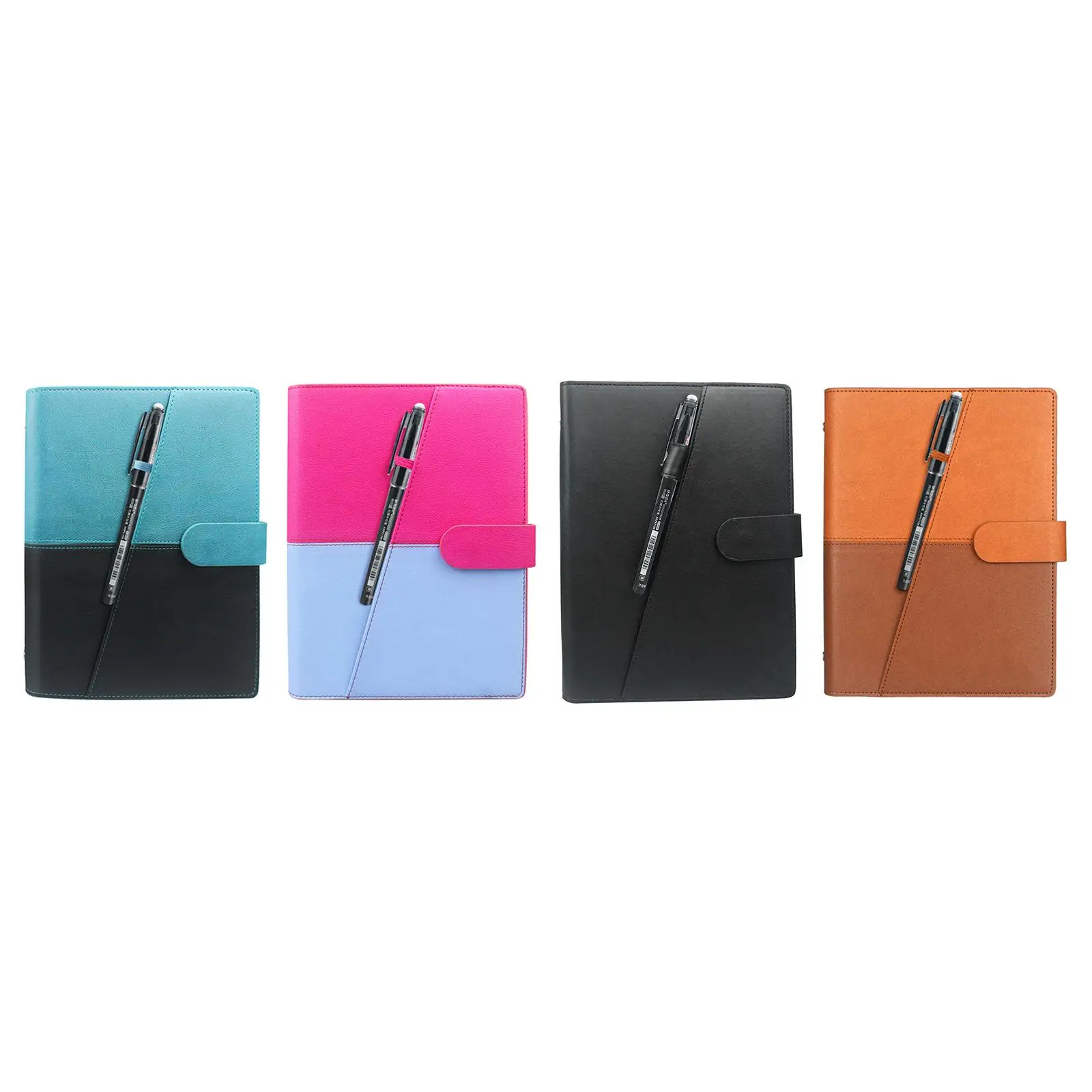 Reusable Erasable Notebook Storage with Pen for Office Agenda Tasks