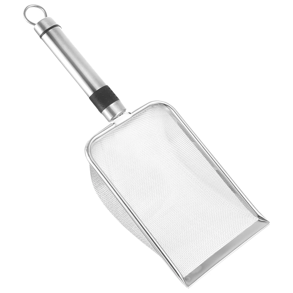 Stainless Steel Cat Litter Scoop Scooper Poop Scoops Animal for Cats Sifter