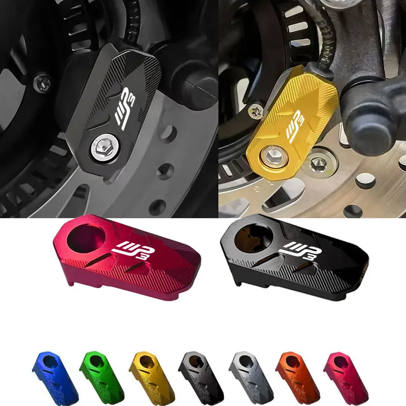 For Piaggio MP3 125 300 400 500 MP3125 MP3300 MP3500 CNC Aluminum Motorcycle ABS Sensor Guard Anti-Collision Protective Shell