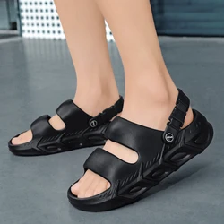 Mens Rubber Platform Sandals Slippers Beach Shoes Garden Clogs Slip On Sandal Driving Size 46 47 Lightweight Soft