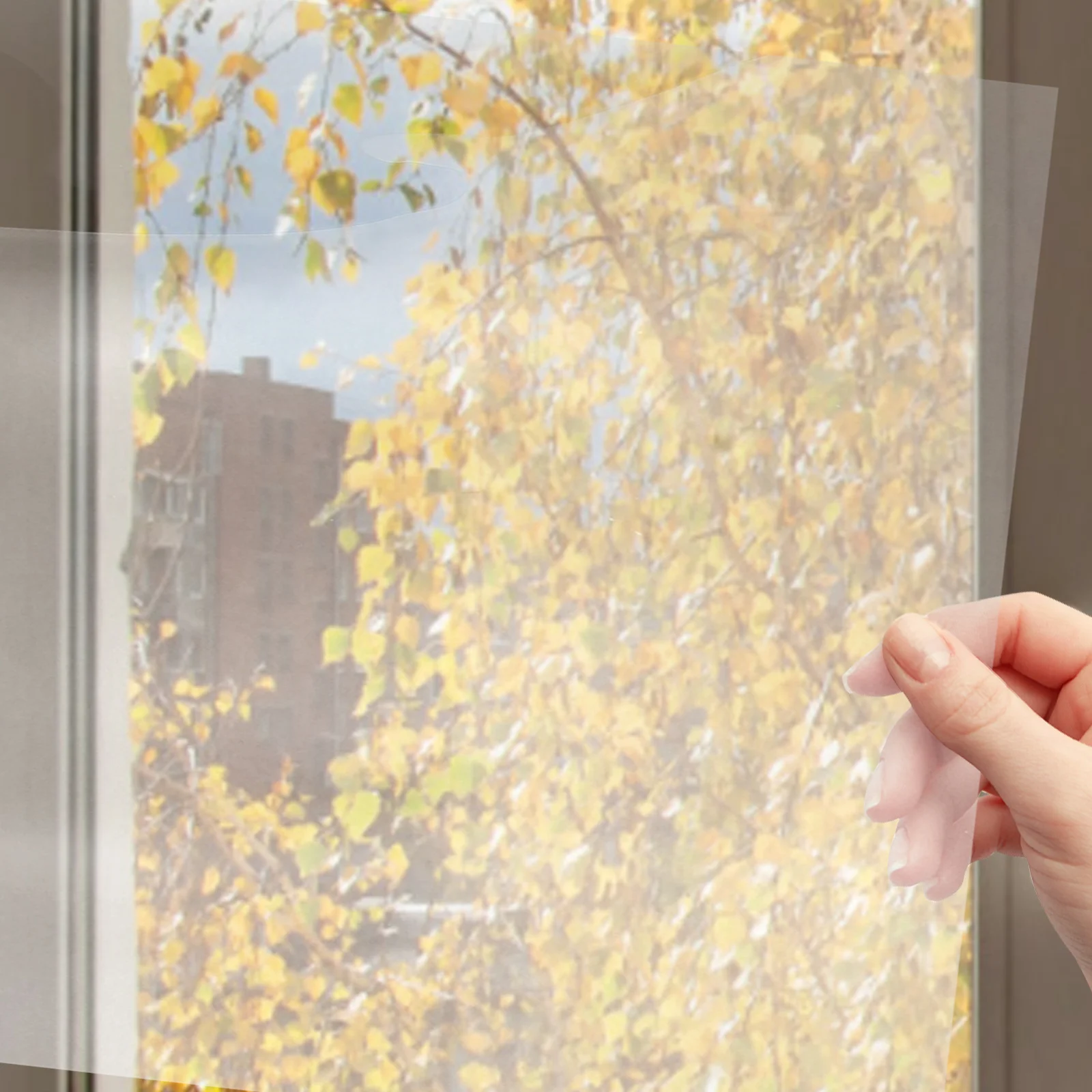 

Explosion-Proof Safety Window Glass Protection Film For Home Anti Shatter Transparent Scratch Resistant Security Window Film