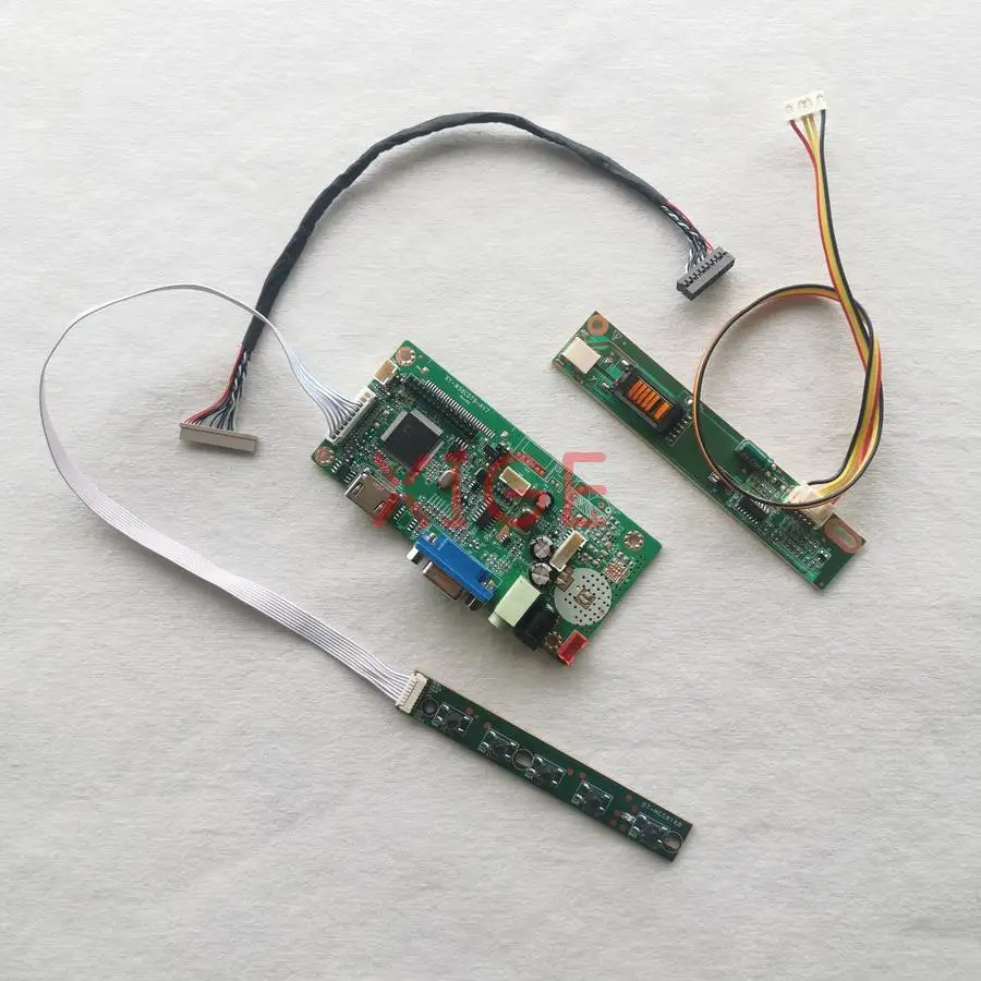 

Контроллер LCD-матрицы 58C, плата управления, совместим с HT12X14, HT12X21, HT12X13, HT121X01, LVDS 20-контактный, HDMI+VGA, 1024x768, 1-CCFL, комплект для самостоятельной сборки