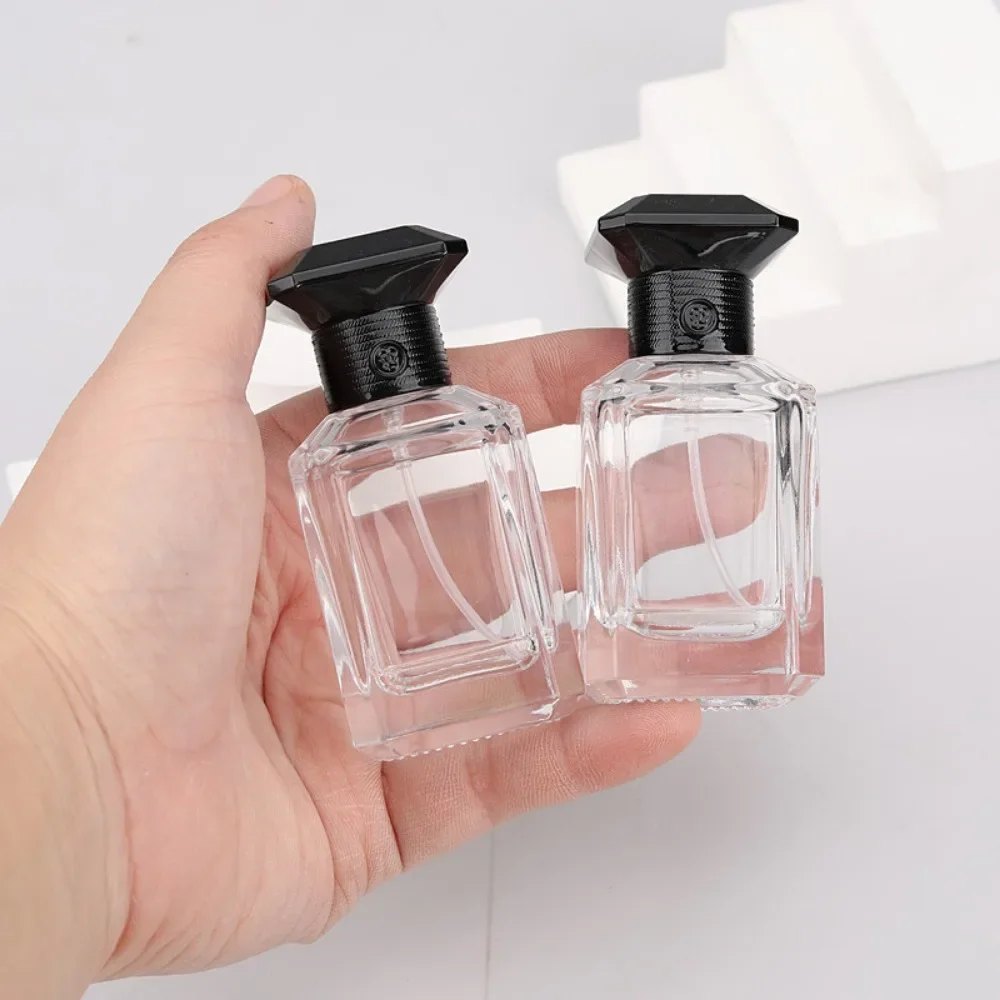 5PCS 30ml Empty Perfume Bottles Glass Refillable Spray Bottle Travel Liquid Cosmetics Essential Oil Sample Perfume Containers