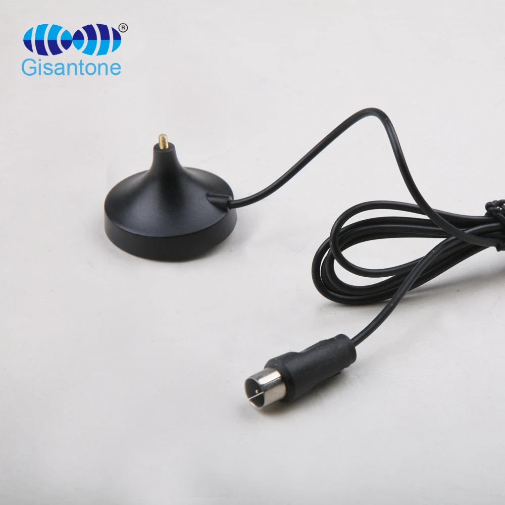 Wireless passive indoor radio clear hdtv car antenna with iec connector